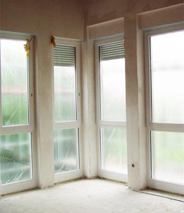 Raumhohe Fenster